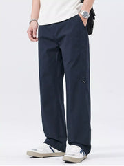 Men's Casual Lightweight Wide-Leg Pants