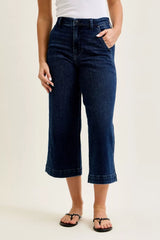 Judy Blue High Waist Ankle Wide Jeans