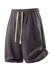 Men's Casual Drawstring Elastic Waist Shorts