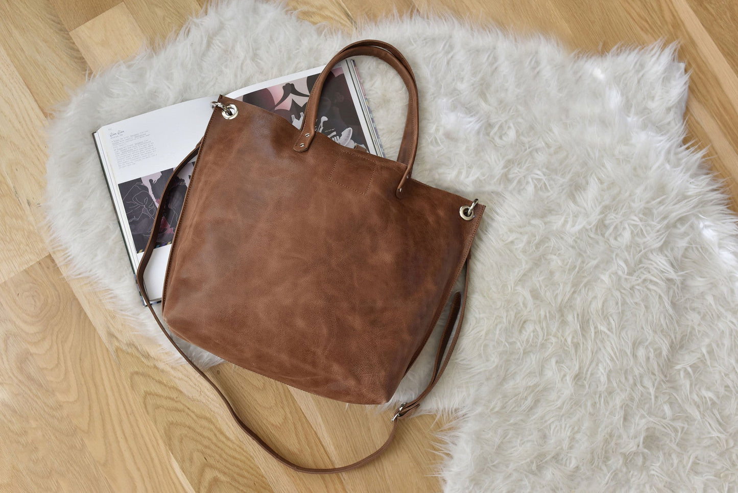 Leather Paseo Tote