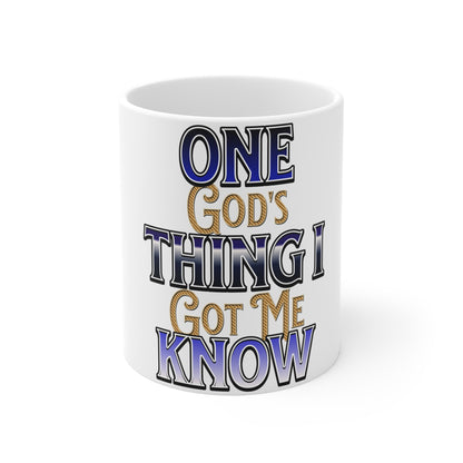 God's Got Me Beverage Mug