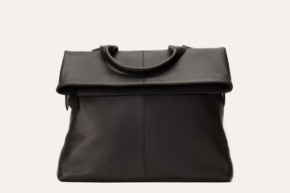 Fold N Go Leather Bag