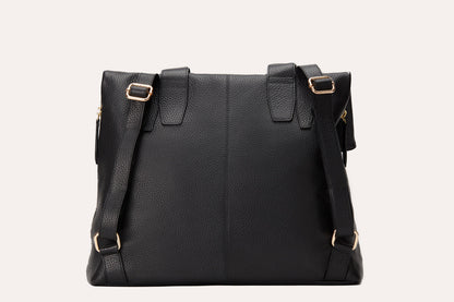 Fold N Go Leather Bag