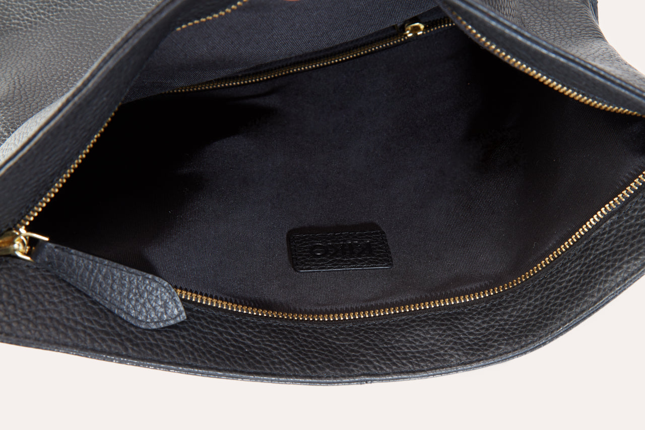 Fold N Go Leather Bag
