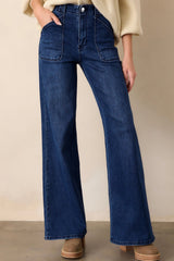 Straight Leg Mid-Rise Shift Jeans