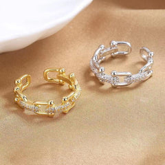 925 Sterling Silver Open Ring