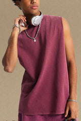 Men's Cotton Round Neck Tank