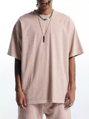 Men's Cotton Round Neck Short Sleeve T-Shirt