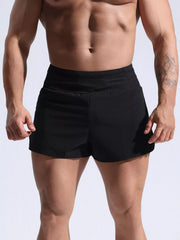 Men's Contrast Active Shorts