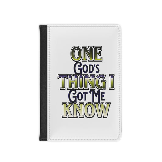 God's Got Me RFID Passport Cover