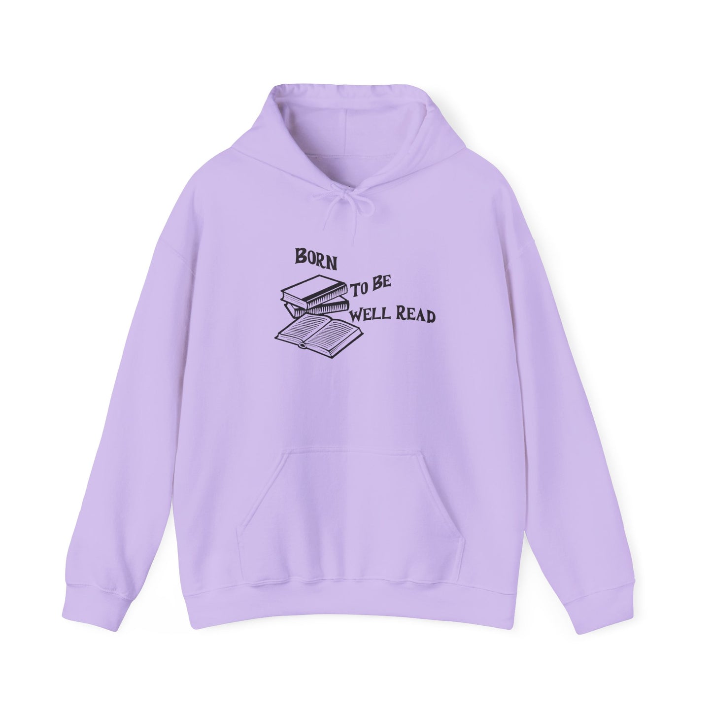 Born To Be Well Read Unisex Heavy Blend Hooded Sweatshirt