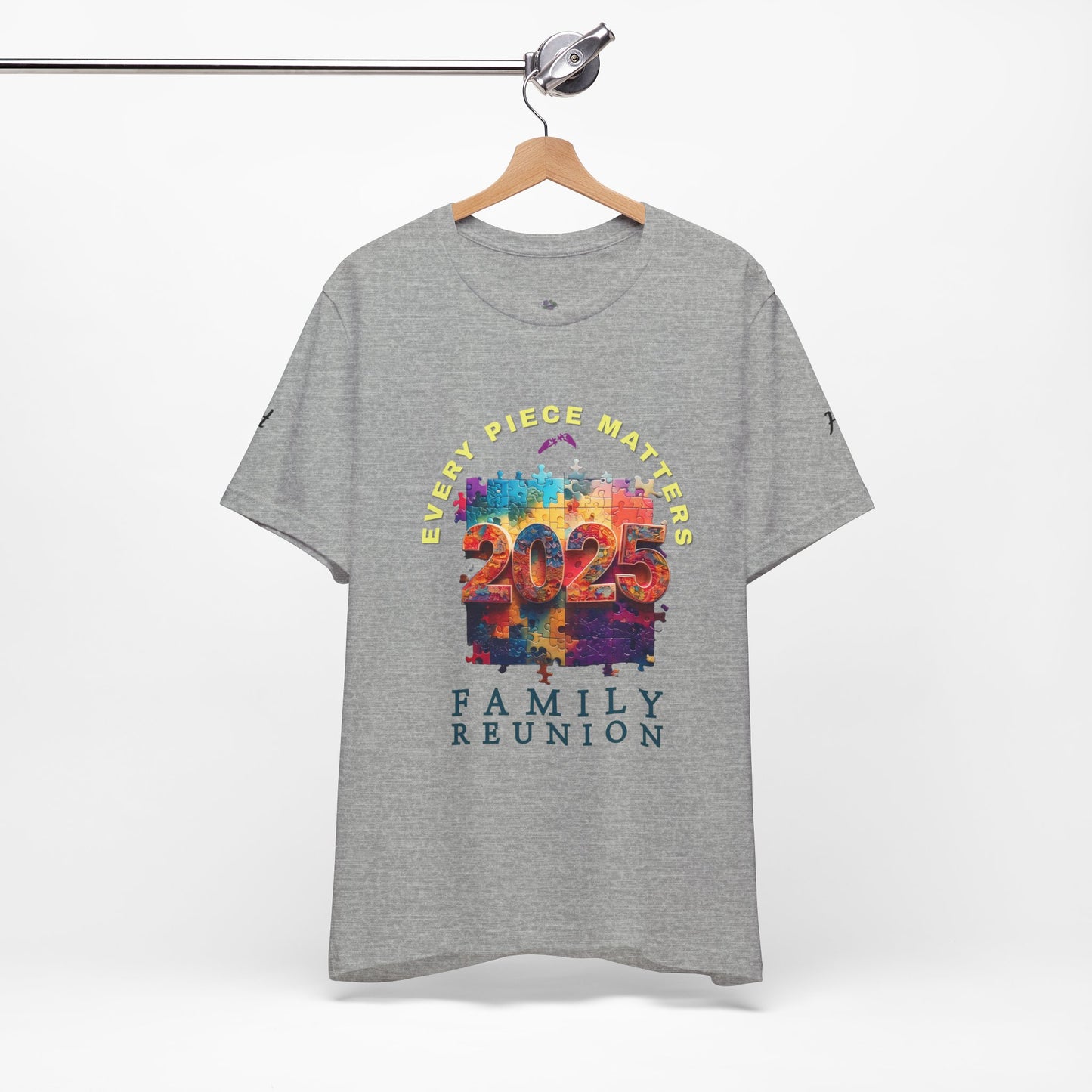 Family Reunion Crew Neck T-Shirt - Every Piece Matters