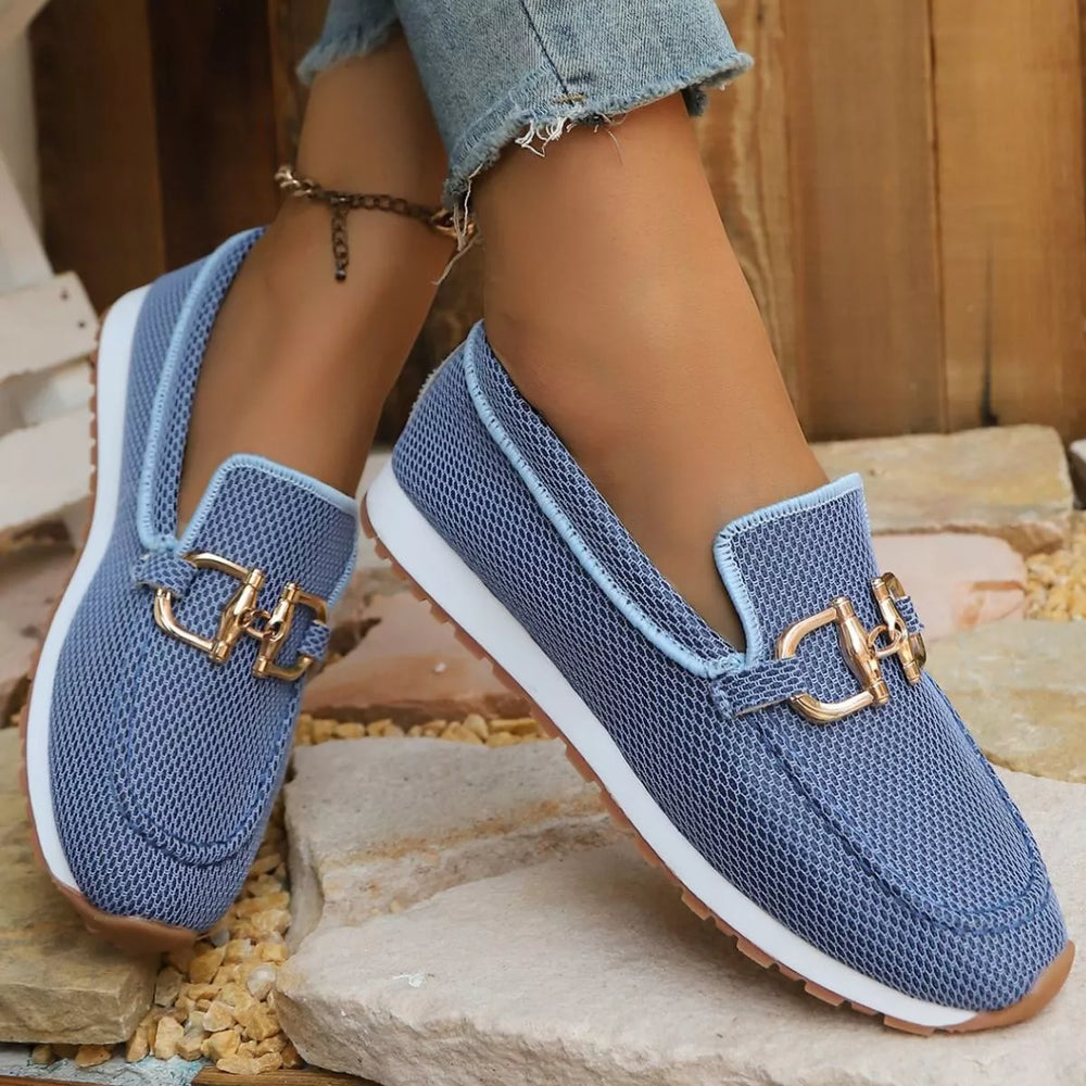 Round Toe Slip-Ons