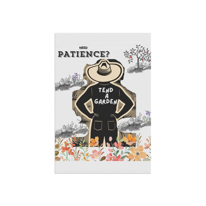 Need Patience?  Tend A Garden House Banner