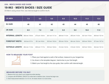 Men’s Leather Casual Business Style Dress Shoes