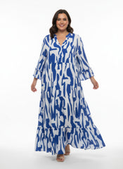 Plus Size Rayon Maxi Dress