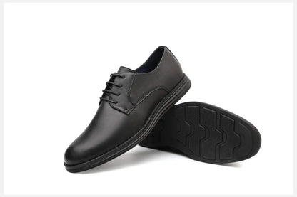 Men’s Leather Smart Business Casual Lace-Up Shoes
