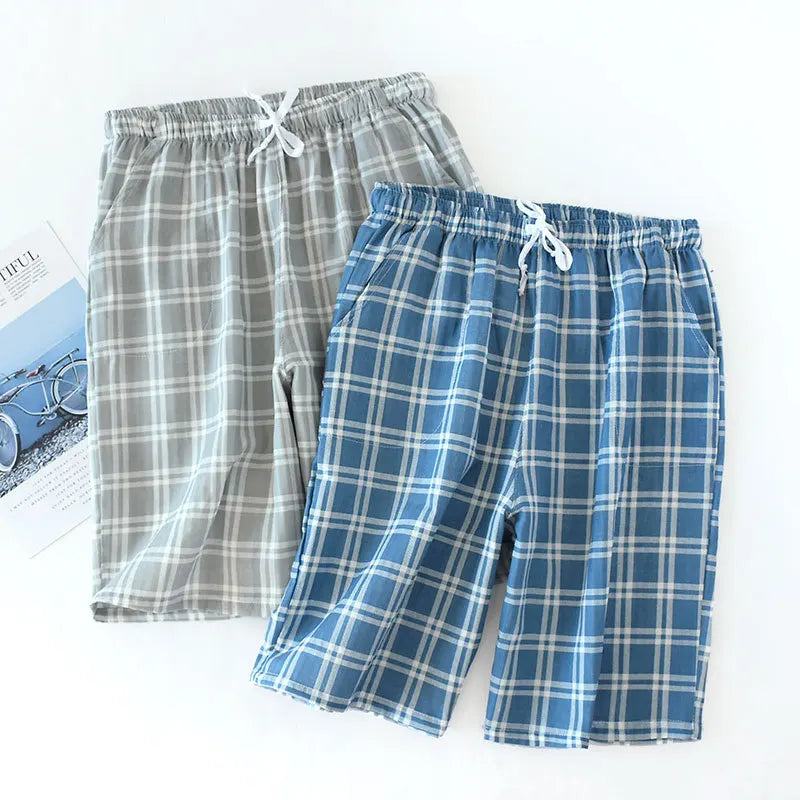 Men's 100% Cotton Gauze Sleep Pants