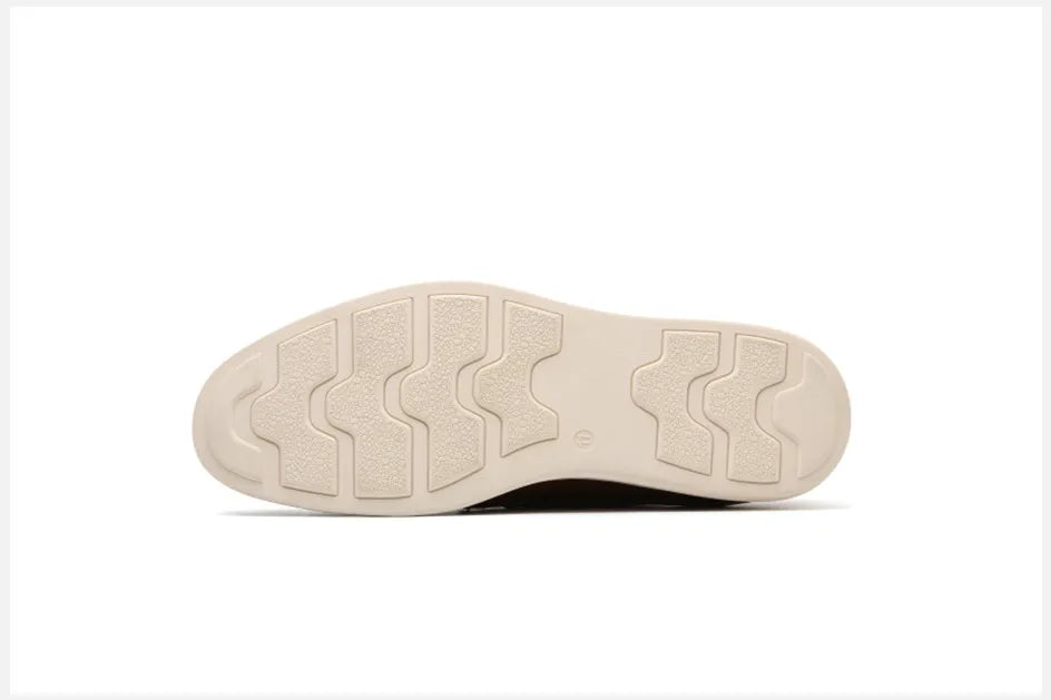 Men’s Leather Smart Business Casual Lace-Up Shoes