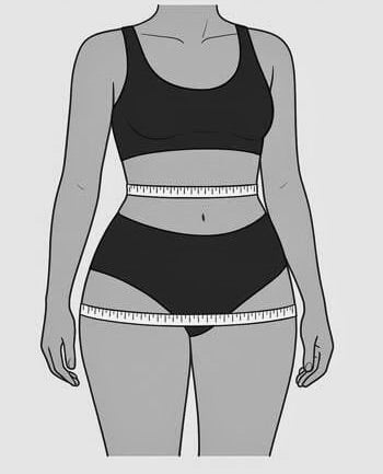 Measuring your waist and hips