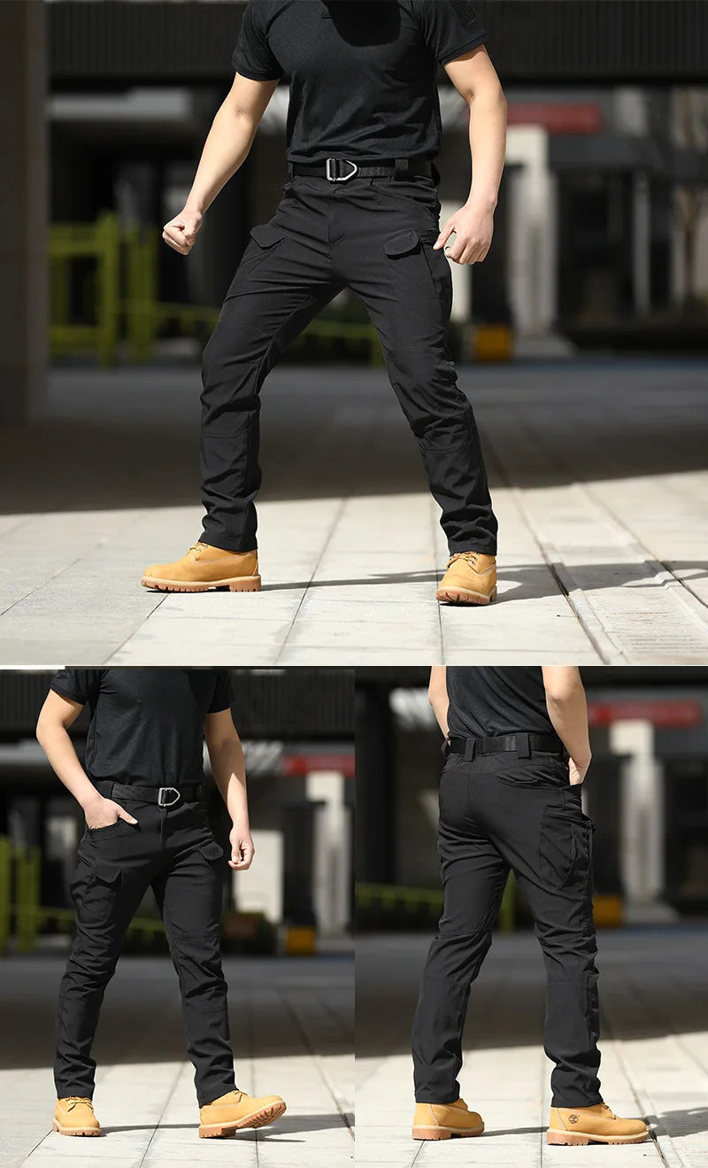 Men's Water-Resistant Tactical Trousers
