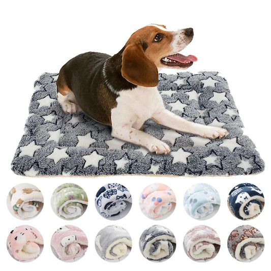 Flannel Pet Sleeping Mat Bed Cushion