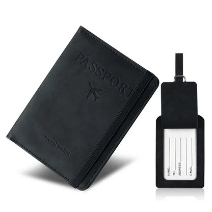 RFID Blocking Protection Travel Passport Credit Holder Cover Case