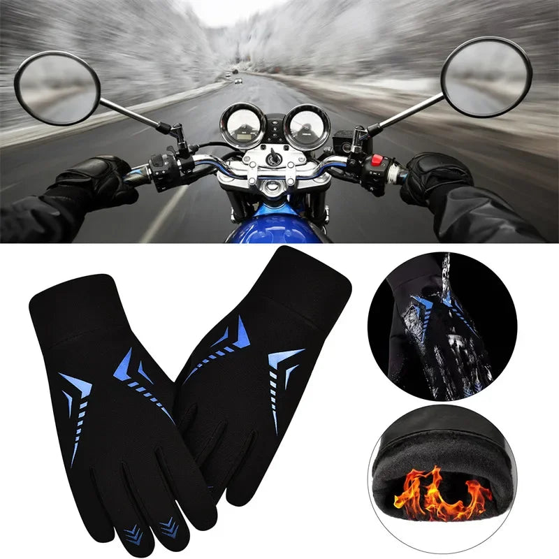 Unisex Cold and Wind Resistant, Waterproof Winter Gloves.