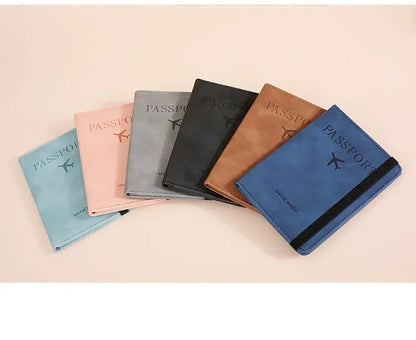 RFID Blocking Protection Travel Passport Credit Holder Cover Case