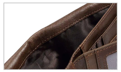 Genuine Leather Bifold Wallet
