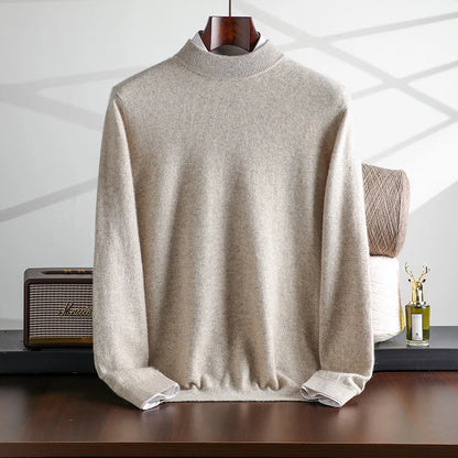 Men's 100% Cashmere Knitted Sweater