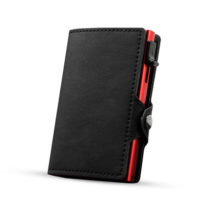 Slim Minimalist RFID Blocking Card Holder Wallet
