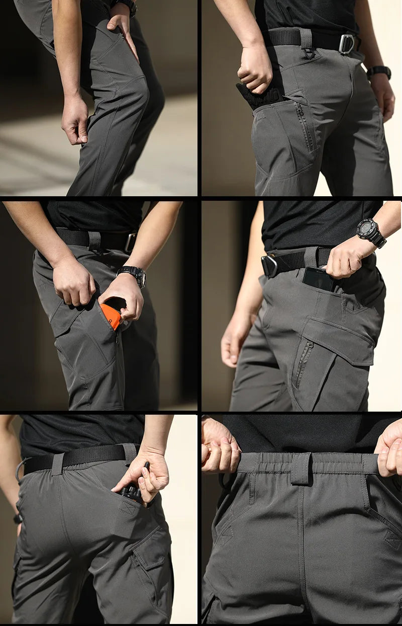 Men's Water-Resistant Tactical Trousers