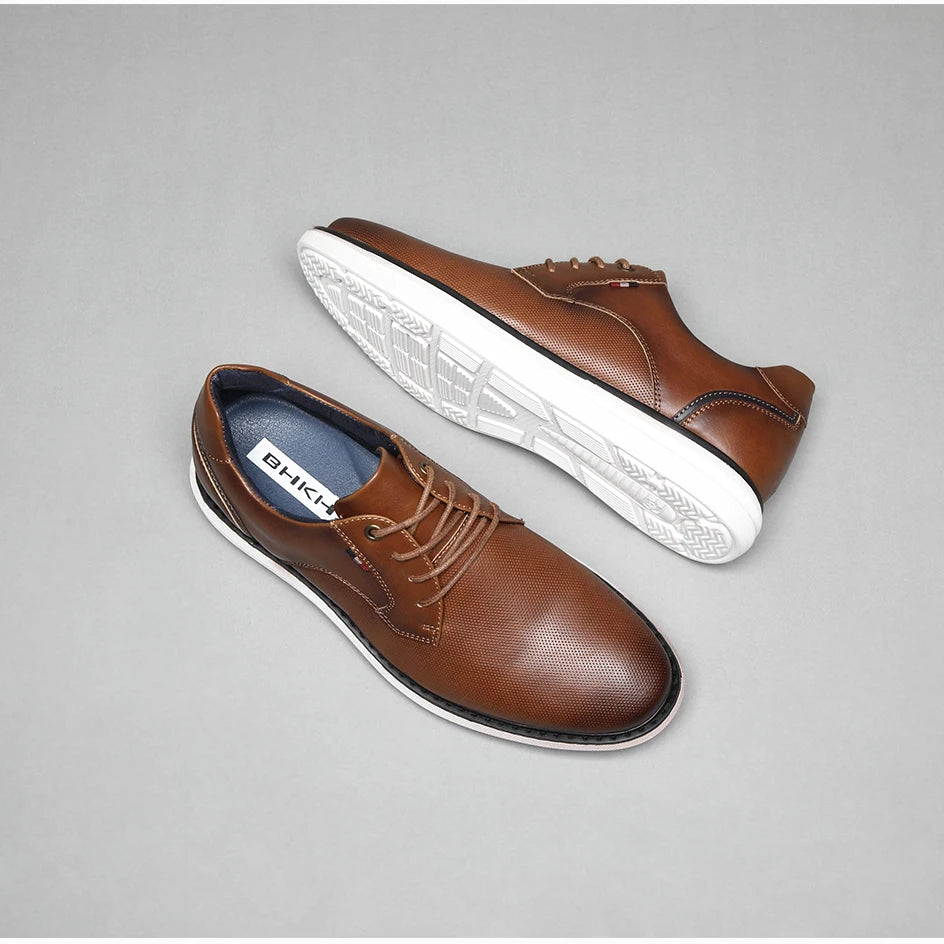 Men’s Leather Casual Business Style Dress Shoes