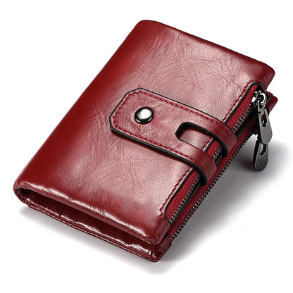 Genuine Leather Bifold Wallet
