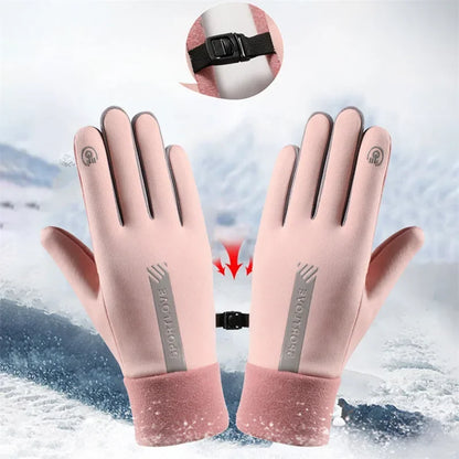 Unisex Cold and Wind Resistant, Waterproof Winter Gloves.