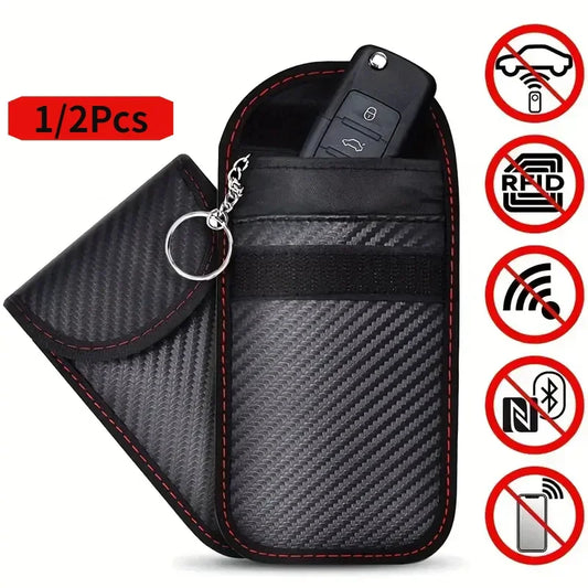 RFID Car Key FOB, Card Signal Shielding Pouch Bag