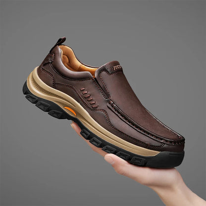 Men's Hand-Stitched Slip-On Loafers