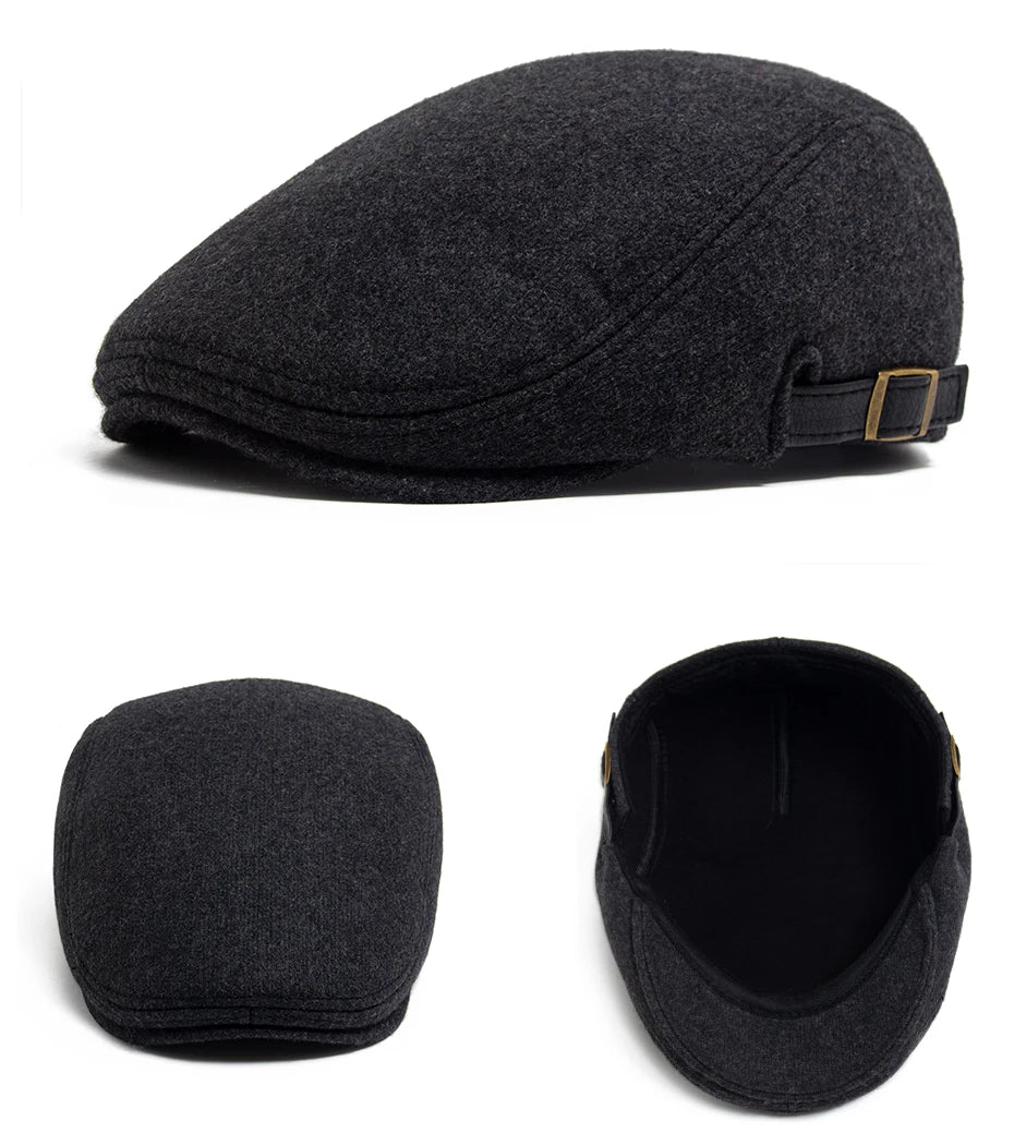 Wool Blend Vintage Beret