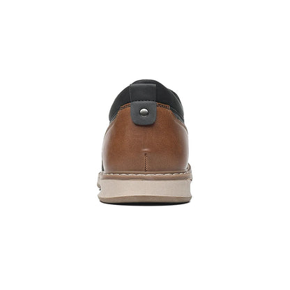 PU Leather Casual Lace-Up Shoes