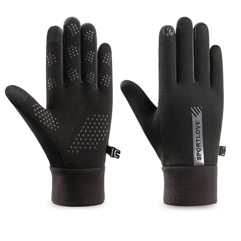 Unisex Cold and Wind Resistant, Waterproof Winter Gloves.