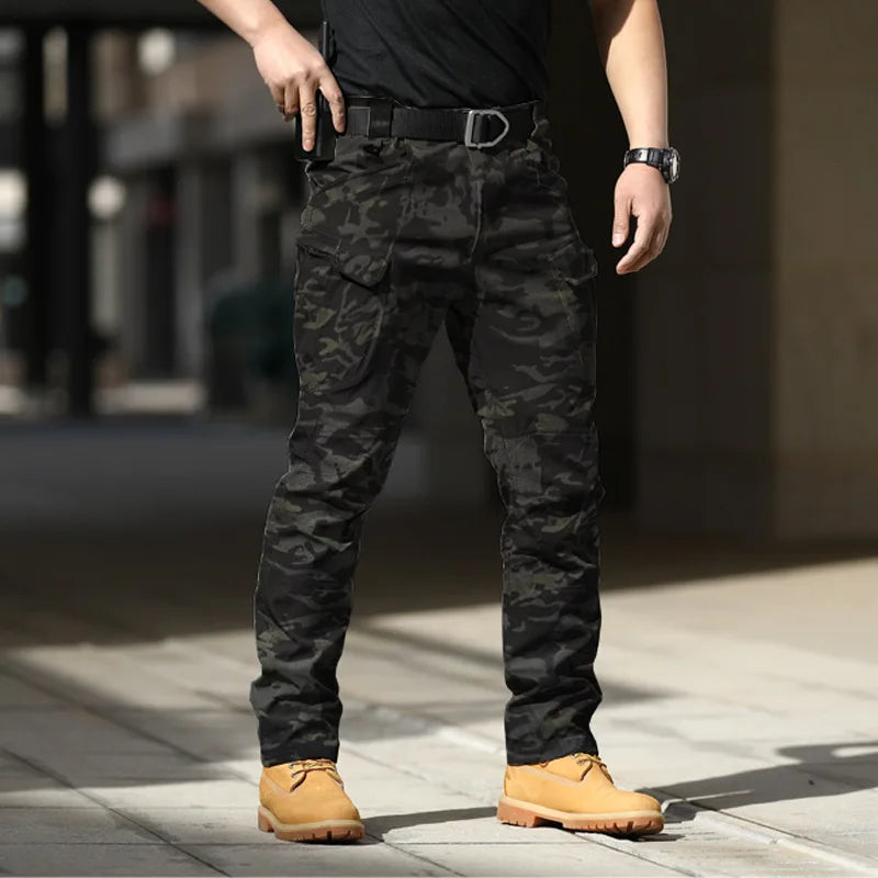 Men's Water-Resistant Tactical Trousers