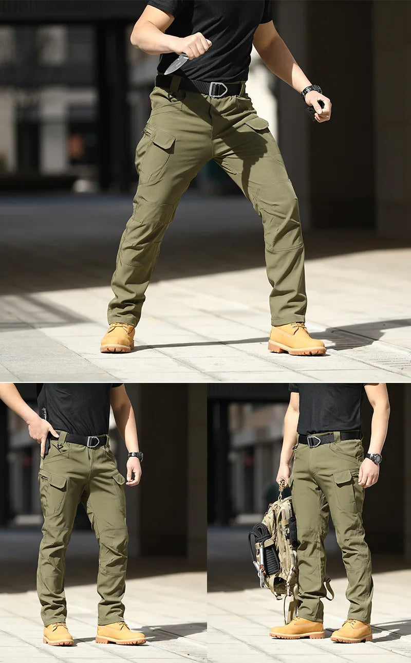 Men's Water-Resistant Tactical Trousers