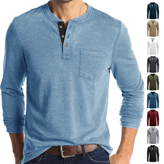 Men's Long Sleeve O-Neck T-Shirt