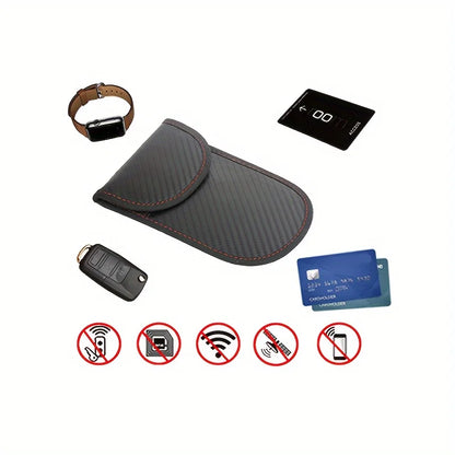 RFID Car Key FOB, Card Signal Shielding Pouch Bag