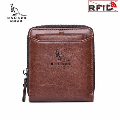 RFID Blocking Leather Wallet