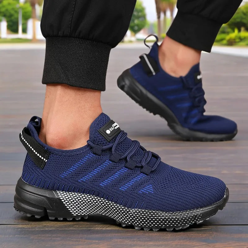 Men's Thick Sole Lightweight Breathable Sneakers