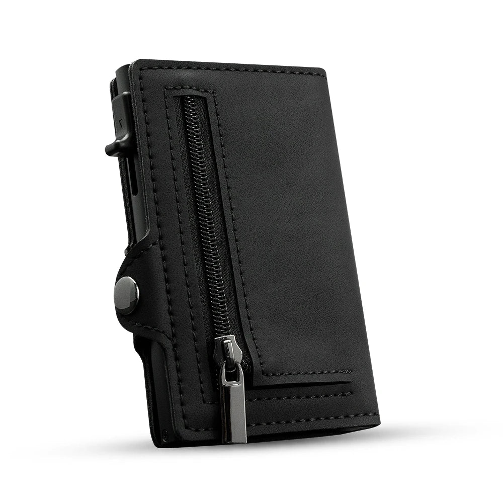 Slim Minimalist RFID Blocking Card Holder Wallet
