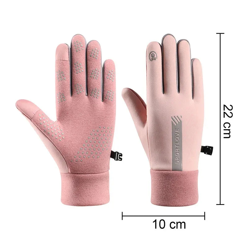 Unisex Cold and Wind Resistant, Waterproof Winter Gloves.