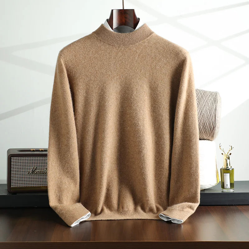 Men's 100% Cashmere Knitted Sweater